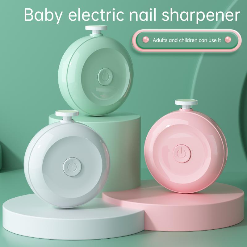 Electric Baby Nail Trimmer, Rechargeable 6-in-1 Electric Nail File, Safe Gentle Nail Care Tool For Newborns, Toddlers, Kids And Adults, Wireless Nail Polisher For Fingernails & Toenails
