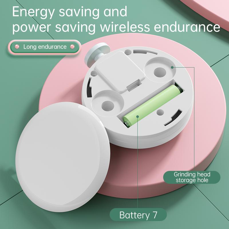 Electric Baby Nail Trimmer, Rechargeable 6-in-1 Electric Nail File, Safe Gentle Nail Care Tool For Newborns, Toddlers, Kids And Adults, Wireless Nail Polisher For Fingernails & Toenails